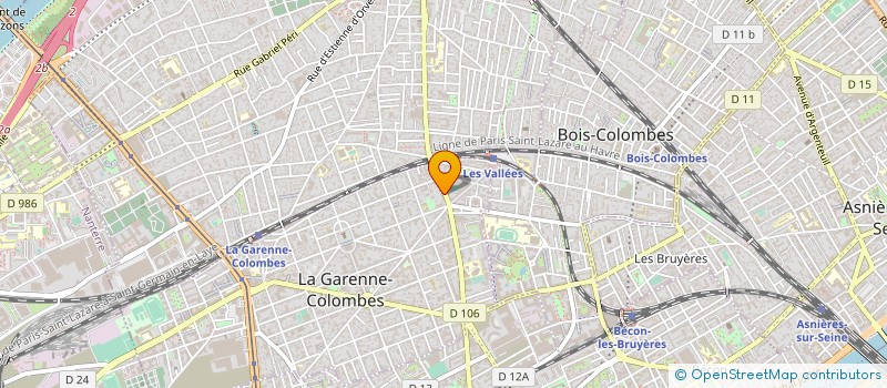 localisation de l'entreprise MONSIEUR MARCEL ARDELEAN à LA GARENNE-COLOMBES
