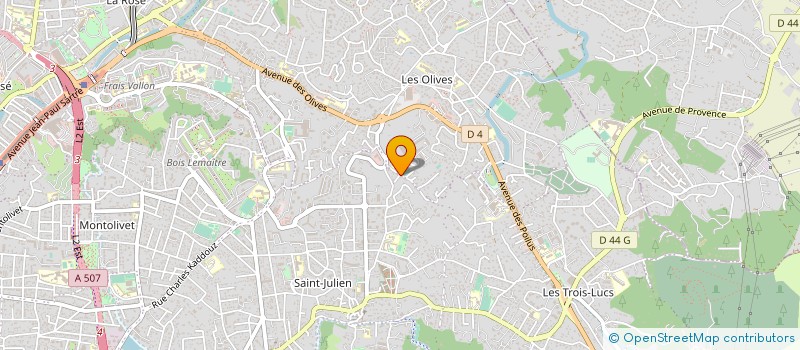 localisation de l'entreprise MONSIEUR MARCEL ARNAUD à MARSEILLE