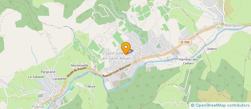 localisation de l'entreprise MONSIEUR MARCEL ARNAUD à FLAVIAC
