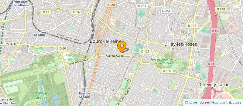 localisation de l'entreprise MONSIEUR MARCEL ARNOULD à BOURG-LA-REINE