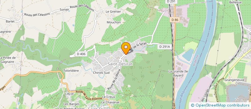 localisation de l'entreprise MONSIEUR MARCEL ASTOR  SAINT-DESIRAT