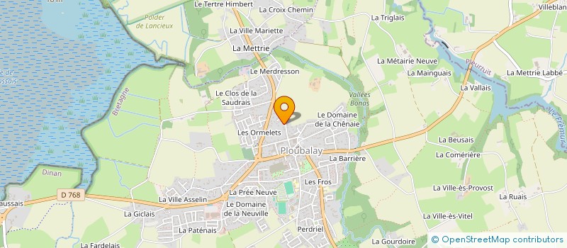 localisation de l'entreprise MONSIEUR MARCEL AUBREE à BEAUSSAIS-SUR-MER