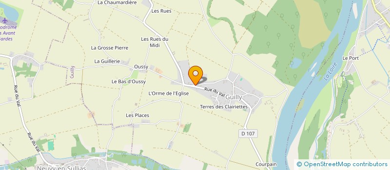localisation de l'entreprise MONSIEUR MARCEL AUDAM à GUILLY