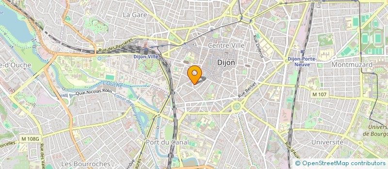 localisation de l'entreprise MONSIEUR MARCEL AUGEREAU  DIJON