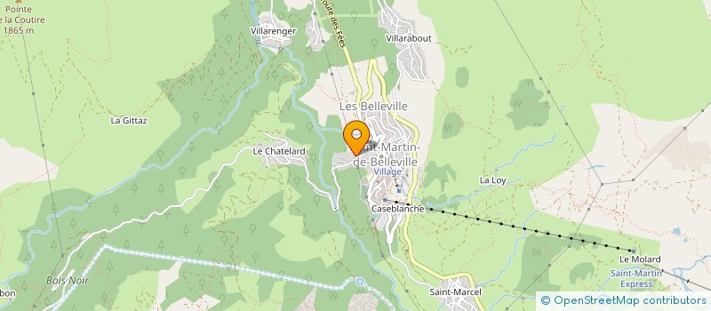 localisation de l'entreprise MONSIEUR MARCEL BAL à LES BELLEVILLE
