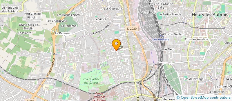 localisation de l'entreprise MONSIEUR MARCEL BALALOU à ORLEANS