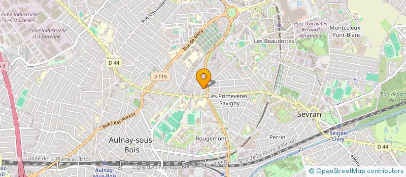 localisation de l'entreprise MONSIEUR MARCEL BALDO à SEVRAN