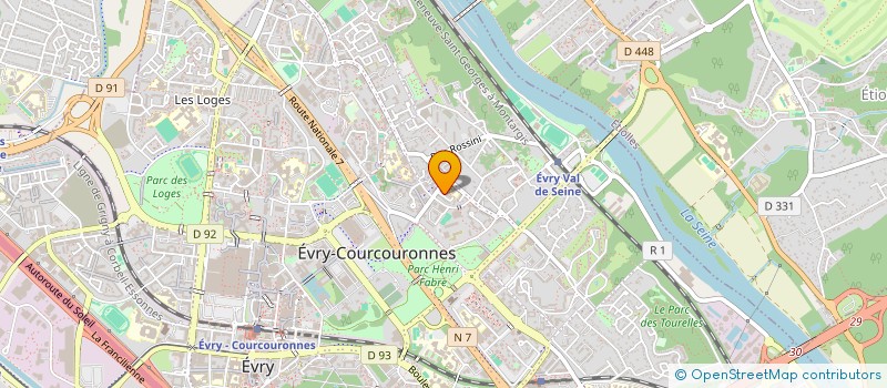 localisation de l'entreprise MONSIEUR MARCEL BANGA MATONDO à EVRY-COURCOURONNES