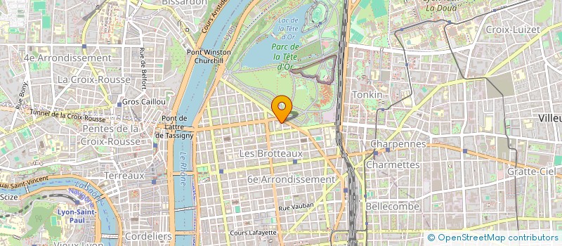 localisation de l'entreprise MONSIEUR MARCEL BAODORET  LYON