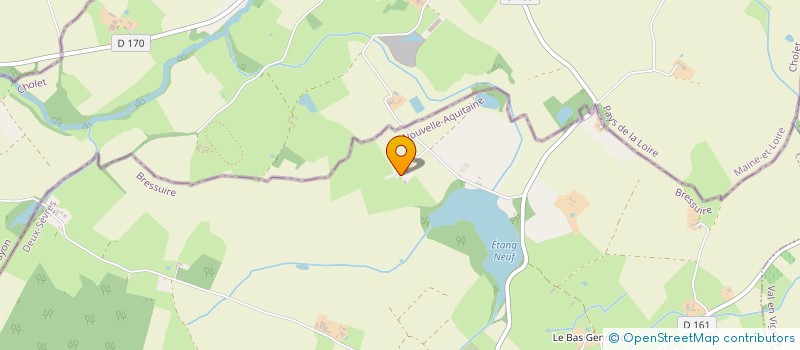 localisation de l'entreprise MONSIEUR MARCEL BARRON  GENNETON