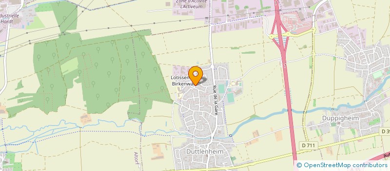 localisation de l'entreprise MONSIEUR MARCEL BASTIAN  DUTTLENHEIM