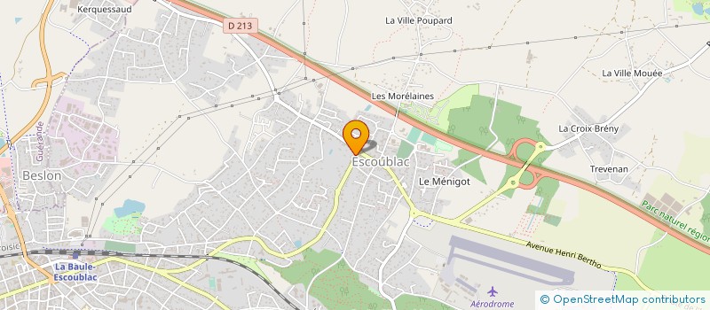 localisation de l'entreprise MONSIEUR MARCEL BEAUCERE à LA BAULE-ESCOUBLAC