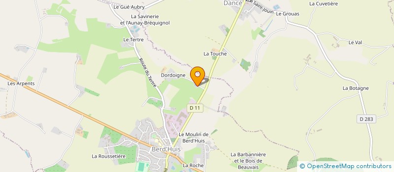 localisation de l'entreprise MONSIEUR MARCEL BEAUMONT à PERCHE-EN-NOCE