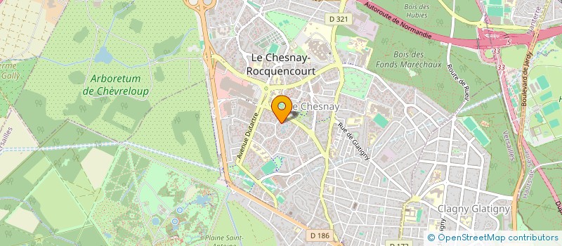 localisation de l'entreprise MONSIEUR MARCEL BEJJANI à LE CHESNAY-ROCQUENCOURT