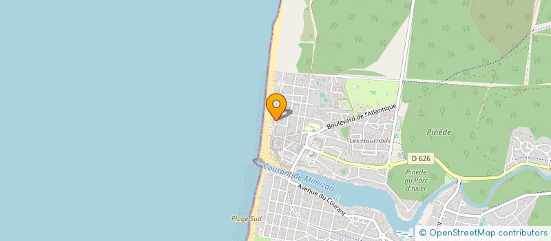 localisation de l'entreprise MONSIEUR MARCEL BELINGARD  MIMIZAN