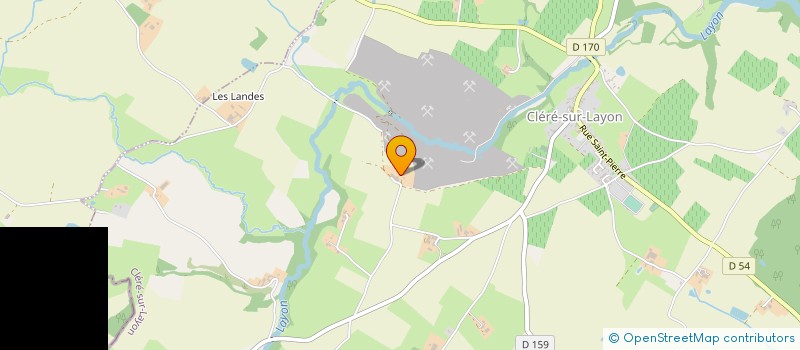 localisation de l'entreprise MONSIEUR MARCEL BELLARD à LYS-HAUT-LAYON