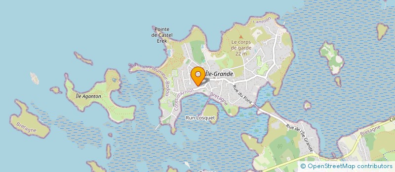 localisation de l'entreprise MONSIEUR MARCEL BELLOIR  PLEUMEUR-BODOU