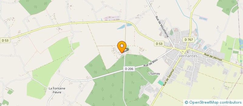 localisation de l'entreprise MONSIEUR MARCEL BELMER  NOYANT-VILLAGES