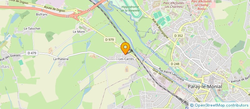 localisation de l'entreprise MONSIEUR MARCEL BERNARD  VITRY-EN-CHAROLLAIS