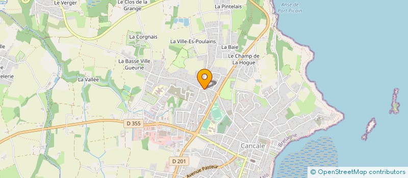 localisation de l'entreprise MONSIEUR MARCEL BIARD  CANCALE