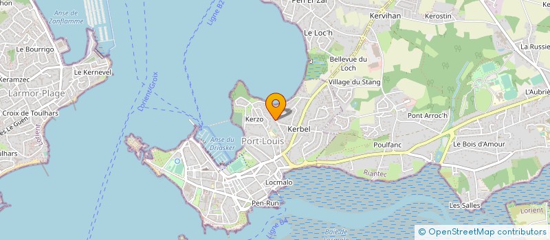 localisation de l'entreprise MONSIEUR MARCEL BIDEAU  PORT-LOUIS