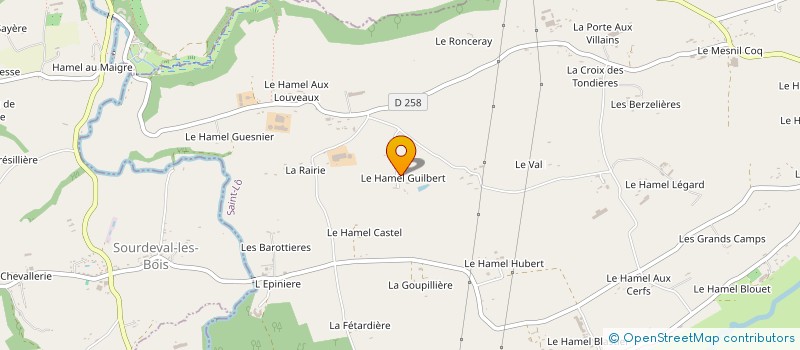 localisation de l'entreprise MONSIEUR MARCEL BLOUET à PERCY-EN-NORMANDIE