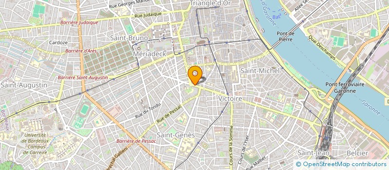 localisation de l'entreprise MONSIEUR MARCEL BOCOGNANO  BORDEAUX