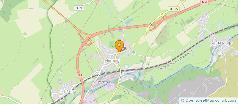 localisation de l'entreprise MONSIEUR MARCEL BOJCZUK  HEMING