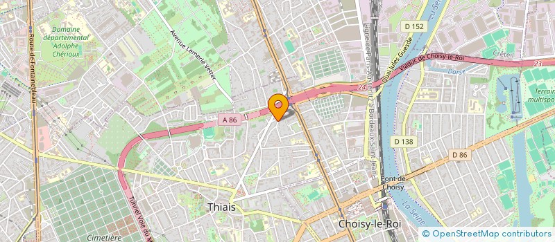 localisation de l'entreprise MONSIEUR MARCEL BOLOCAN  THIAIS