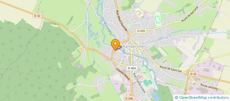 localisation de l'entreprise MONSIEUR MARCEL BOQUEL  RAMBERVILLERS