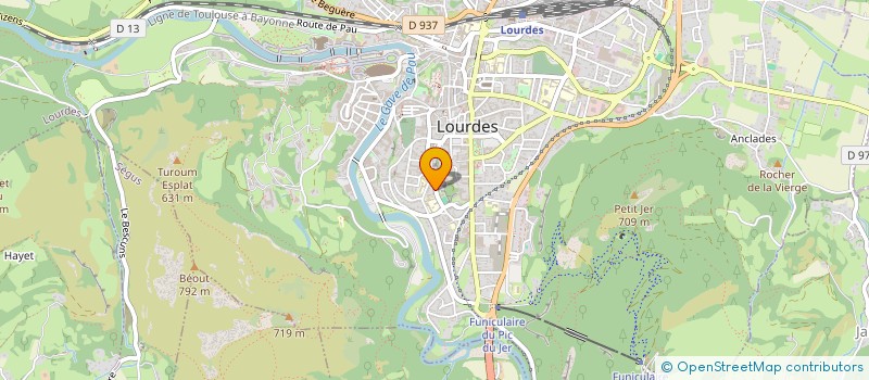 localisation de l'entreprise MONSIEUR MARCEL BOQUET à LOURDES