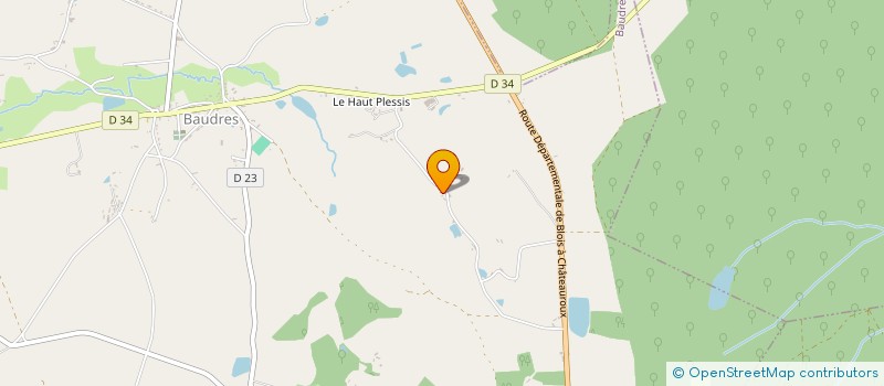 localisation de l'entreprise MONSIEUR MARCEL BORDAT à BAUDRES