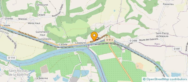 localisation de l'entreprise MONSIEUR MARCEL BOS  SAINT URCISSE