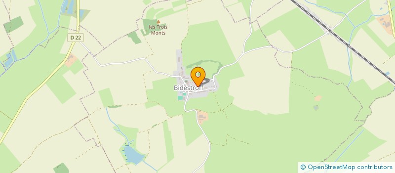localisation de l'entreprise MONSIEUR MARCEL BOURCY  BIDESTROFF