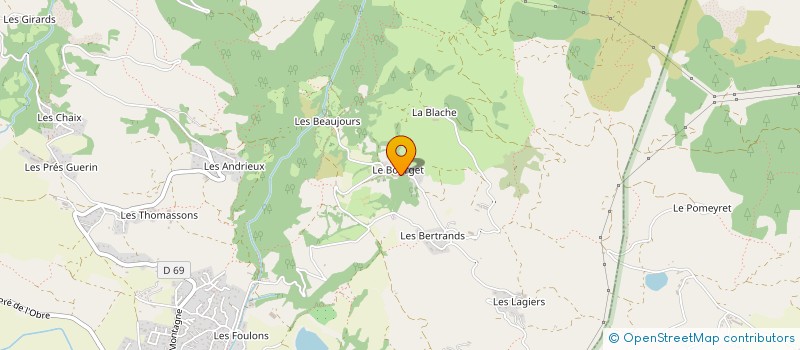 localisation de l'entreprise MONSIEUR MARCEL BOURGOGNE à CHORGES