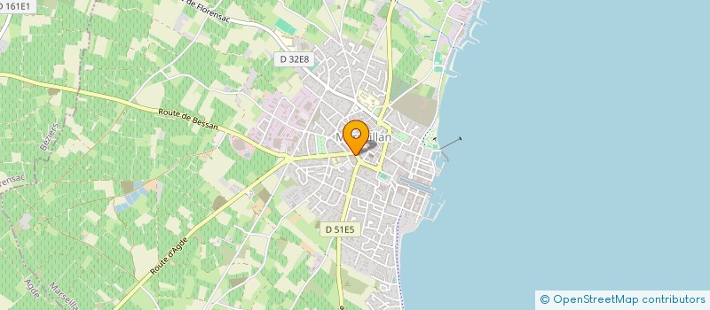 localisation de l'entreprise MONSIEUR MARCEL BOUTEILLE à MARSEILLAN