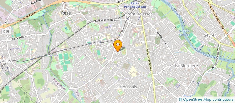 localisation de l'entreprise MONSIEUR MARCEL BOUTET  REZE