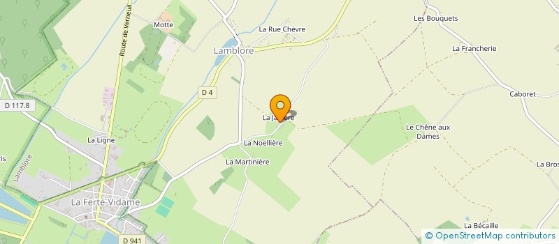 localisation de l'entreprise MONSIEUR MARCEL BREBION à LAMBLORE