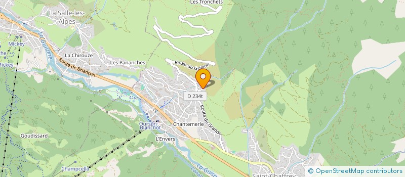 localisation de l'entreprise MONSIEUR MARCEL BREMOND  SAINT-CHAFFREY