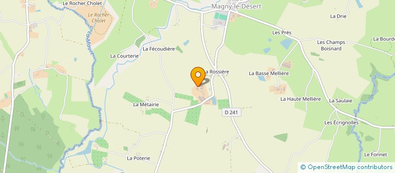 localisation de l'entreprise MONSIEUR MARCEL BRETON à MAGNY-LE-DESERT