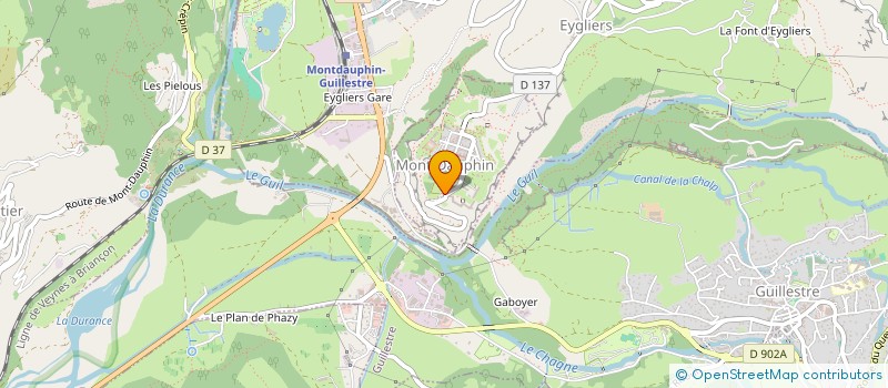 localisation de l'entreprise MONSIEUR MARCEL BRUN à GUILLESTRE