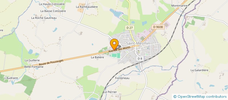 localisation de l'entreprise MONSIEUR MARCEL BUISSON à SAINT-MESMIN