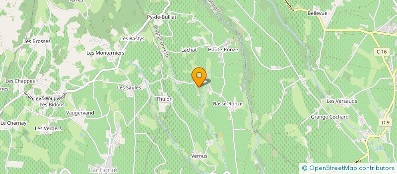 localisation de l'entreprise MONSIEUR MARCEL BULLIAT à REGNIE-DURETTE