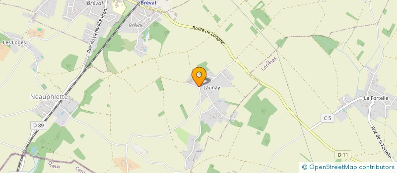 localisation de l'entreprise MONSIEUR MARCEL CAMILLET  NEAUPHLETTE