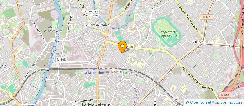 localisation de l'entreprise MONSIEUR MARCEL CANAVAGGIO à MARCQ-EN-BARŒUL