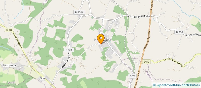 localisation de l'entreprise MONSIEUR MARCEL CANDAU  HORSARRIEU