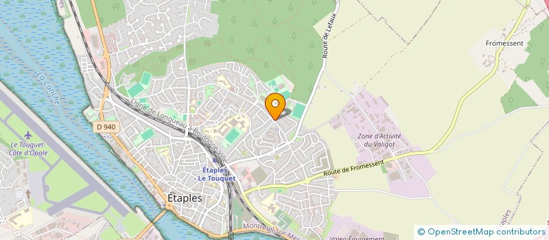 localisation de l'entreprise MONSIEUR MARCEL CARON à ETAPLES