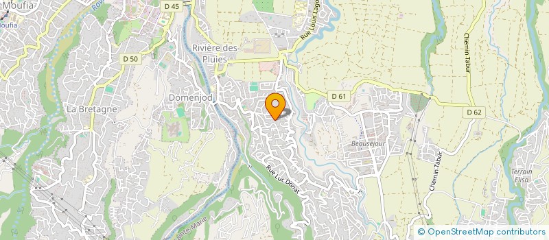 localisation de l'entreprise MONSIEUR MARCEL CAZAL  SAINTE-MARIE