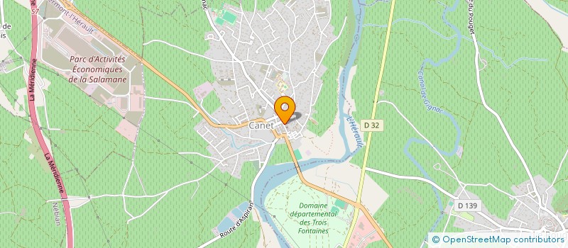 localisation de l'entreprise MONSIEUR MARCEL CAZES  CANET