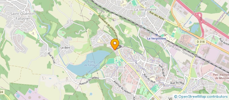 localisation de l'entreprise MONSIEUR MARCEL CHACATON  VILLEFONTAINE